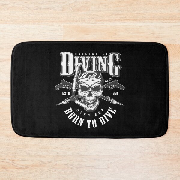Item preview, Underwater Diving Born To Dive Deep Sea designed and sold by Vector Scout Lab.