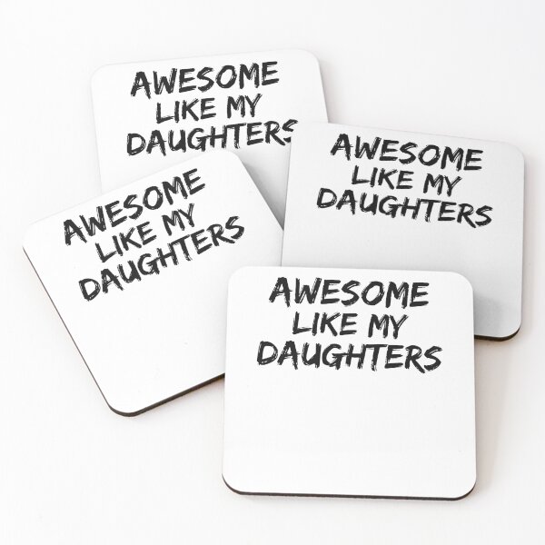 Artikelvorschau, Awesome Like My Daughters Father's Day Gift entworfen und verkauft von TNDesignStudio.