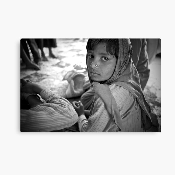 the heart of rural rajasthan Canvas Print