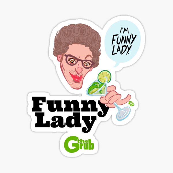 Vista previa del artículo con la obra «The Grub - Funny Lady», diseñado y vendido por James Fosdike.
