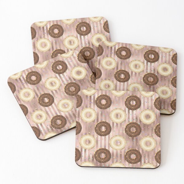 Aperçu de l'œuvre Sprinkle Glitter Foil Donut Design créée et vendue par digitalvintage.
