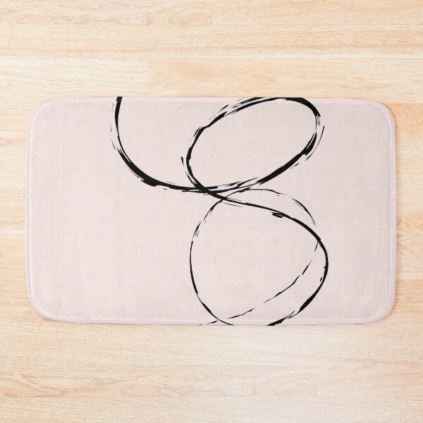 Item preview, Pink Abstract line art 9 designed and sold by MinimalStudio.