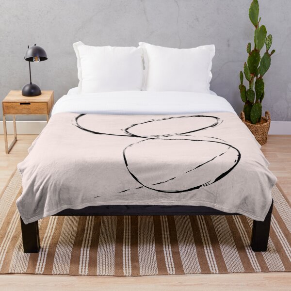 Item preview, Pink Abstract line art 9 designed and sold by MinimalStudio.