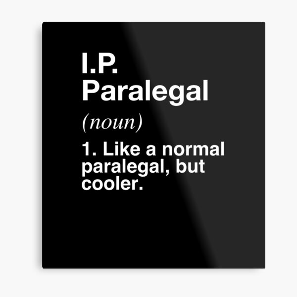 paralegal wall art redbubble intellectual property paralegal