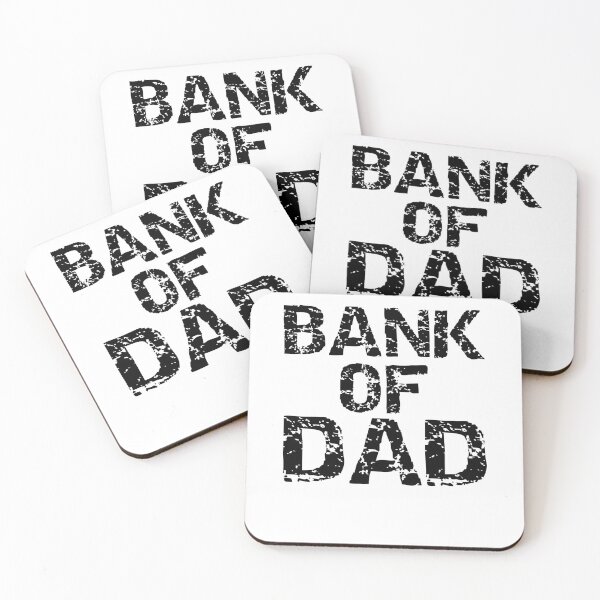 Artikelvorschau, Bank of Dad Father's Day Gift entworfen und verkauft von TNDesignStudio.