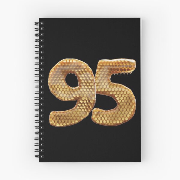 Item preview, 95 Number 3d Honey Numbers Font designed and sold by HelloFromAja.
