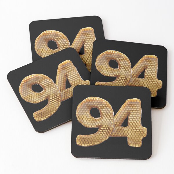 Item preview, 94 Number 3d Honey Numbers Font designed and sold by HelloFromAja.