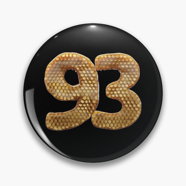 Item preview, 93 Number 3d Honey Numbers Font designed and sold by HelloFromAja.