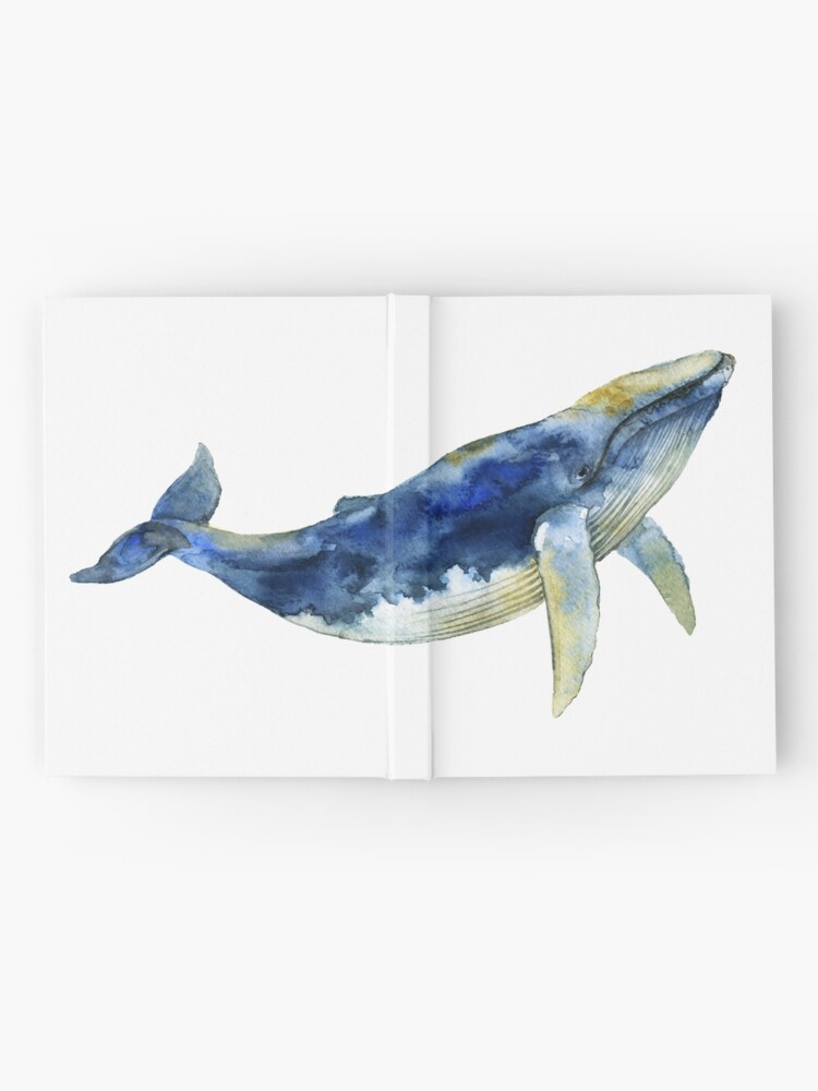 Alternate view of Blue Whale Hardcover Journal