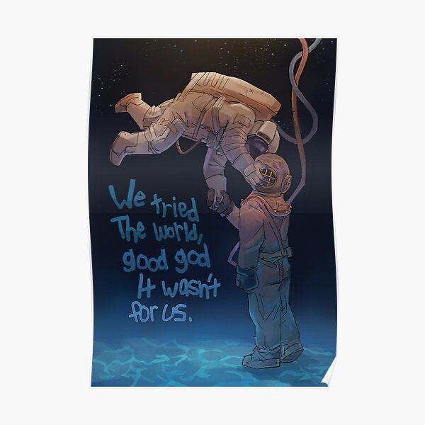 We tried the world Poster