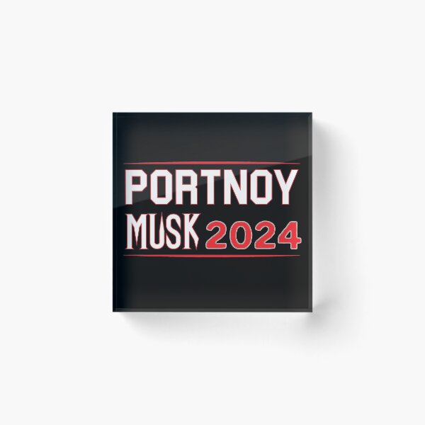 Item preview, portnoy musk 2024 Slim Fit T-Shirt, stickers, face mask,  designed and sold by VEGA_DESIGNS.