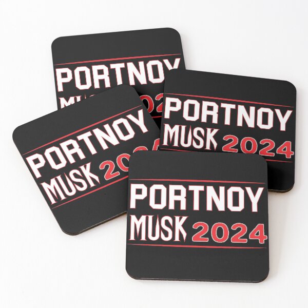 Item preview, portnoy musk 2024 Slim Fit T-Shirt, stickers, face mask,  designed and sold by VEGA_DESIGNS.