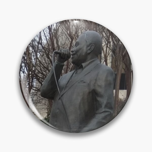 Item preview, Bobby "Blue" Bland statue on Beale Street (Memphis, Tennessee) designed and sold by Boogie-Shop.
