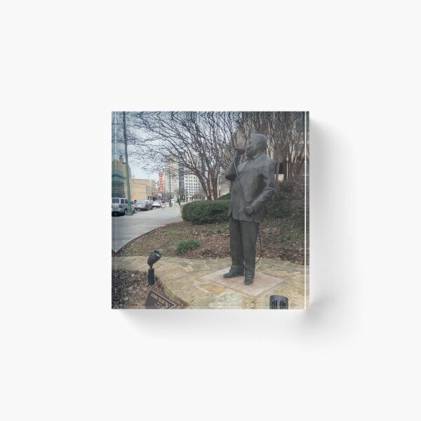 Item preview, Bobby "Blue" Bland statue on Beale Street (Memphis, Tennessee) designed and sold by Boogie-Shop.