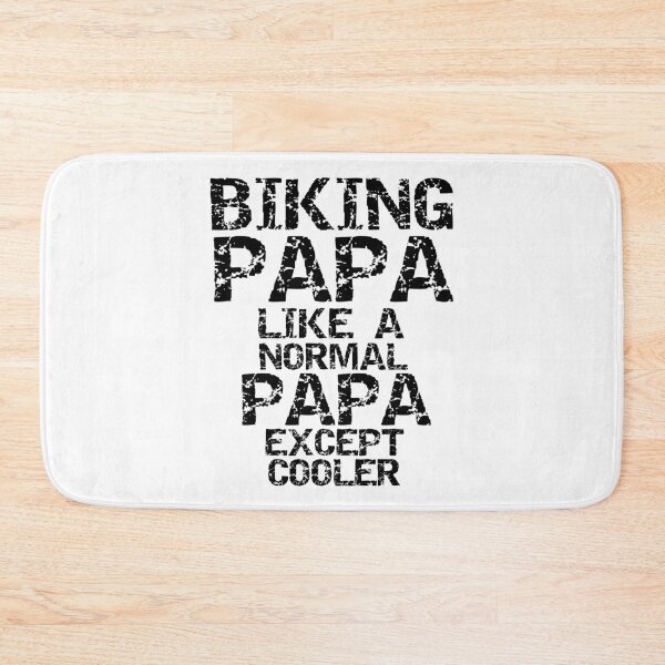 Aperçu de l'œuvre Biker Gift Biking Papa Like a Normal Papa Except Cooler Father's Day Gift créée et vendue par TNDesignStudio.