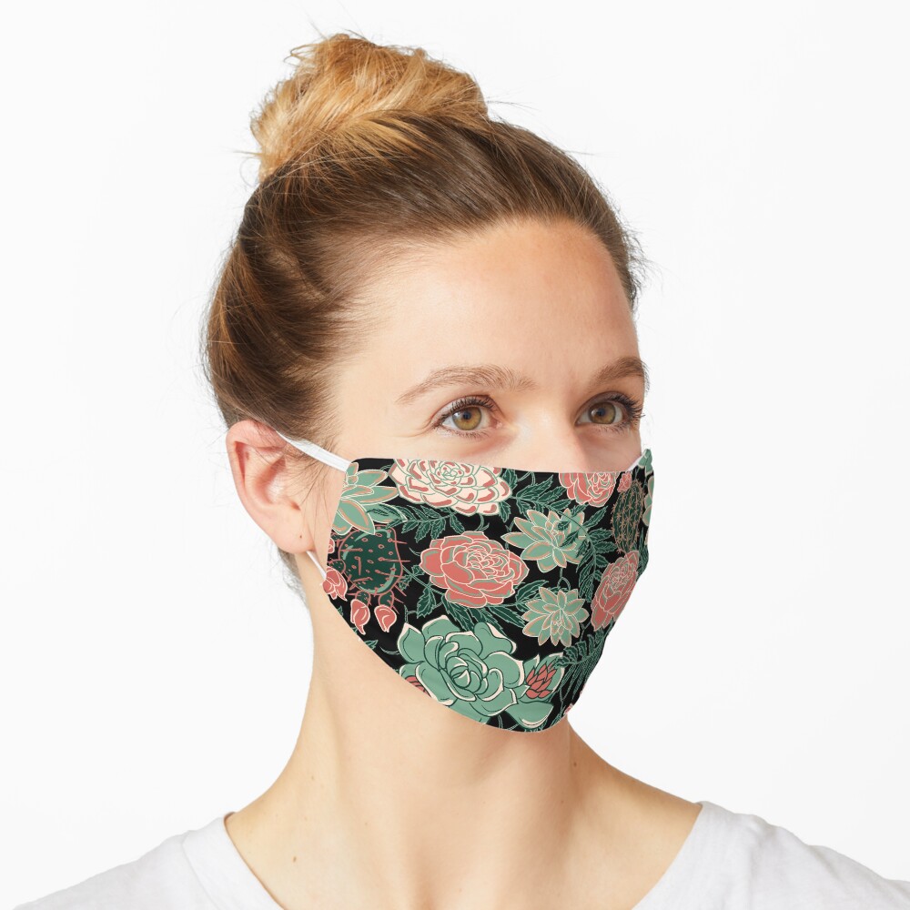 suculento Mascarilla