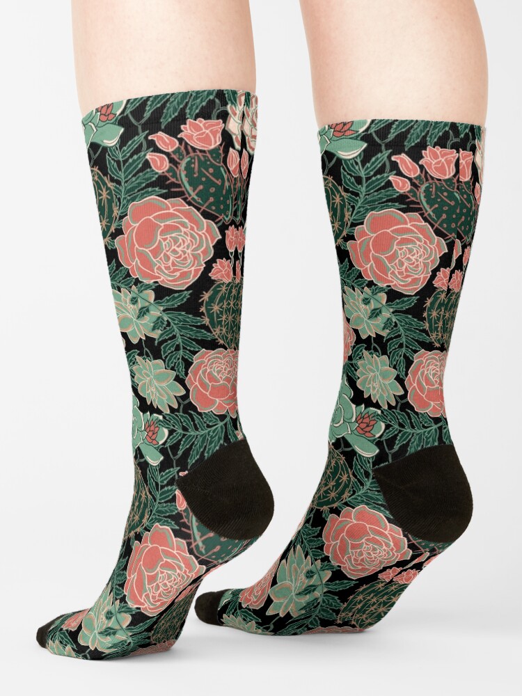 Alternate view of succulent Socks