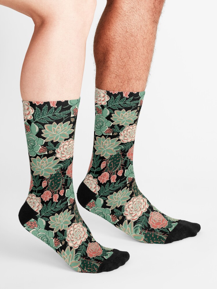 Alternate view of succulent Socks