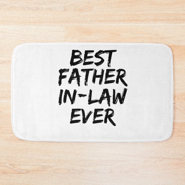 Aperçu de l'œuvre Bold Best Father-In-Law Ever Father's Day Gift créée et vendue par TNDesignStudio.
