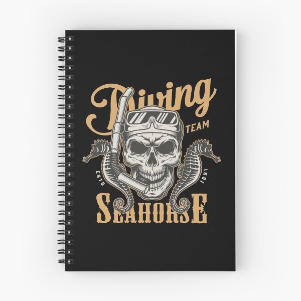 Item preview, Seahorse Diving Team designed and sold by Vector Scout Lab.