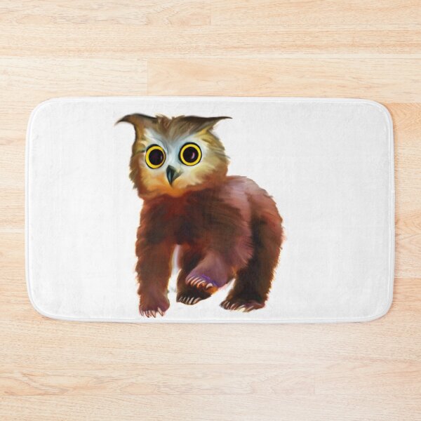 Item preview, Itty Bitty Owlbear  - no background designed and sold by Amanita Amor.