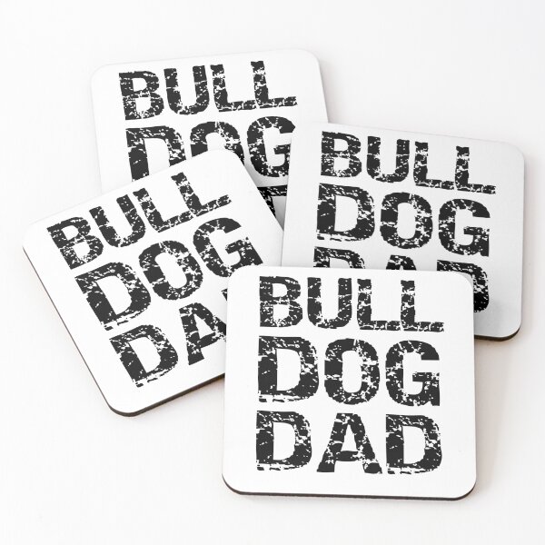 Aperçu de l'œuvre Bull Dog Dad Father's Day Gift créée et vendue par TNDesignStudio.