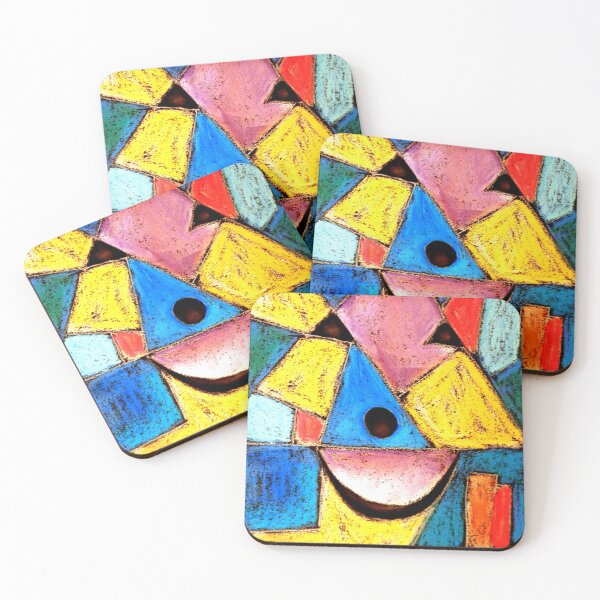 Item preview, Happy abstract image pastel designed and sold by Bagsyrose.