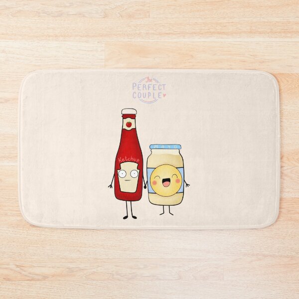 Item preview, Ketchup and Mayo - couple designed and sold by PinkShinyArt.