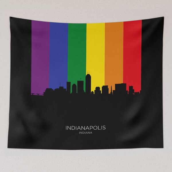Item preview, Indianapolis Indiana Skyline designed and sold by ArtPrints.