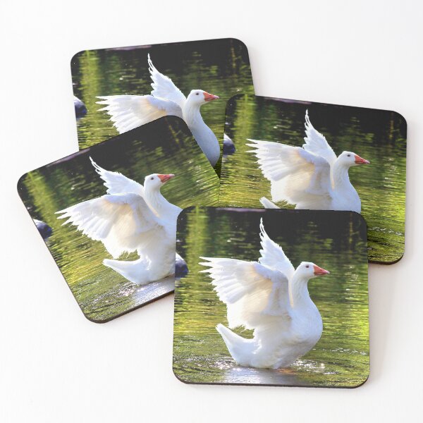 Item preview, © Domestic white goose designed and sold by GeoPipics.