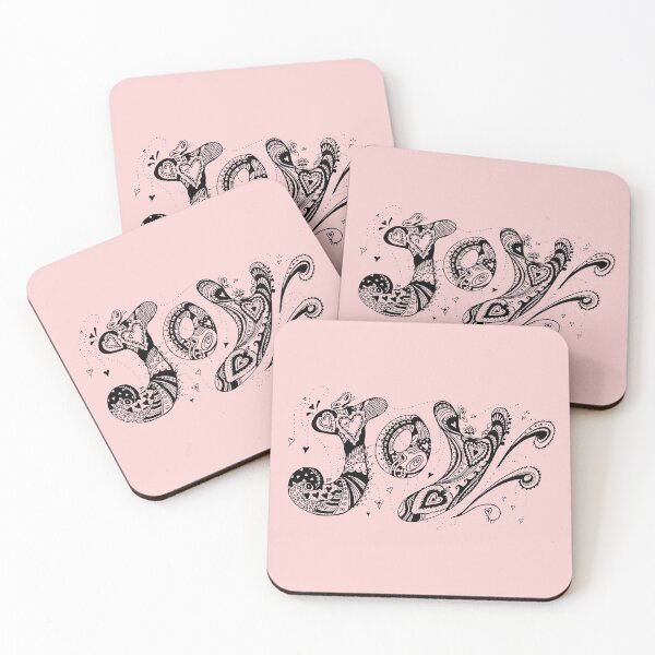 Item preview, Joy Aussie Tangle in Black with Transparent Background designed and sold by Heatherian.