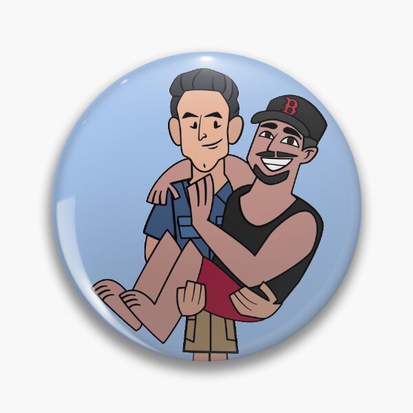 Item preview, Jeff Probst and Boston Rob designed and sold by yeekonline.
