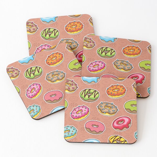 Item preview, Donuts Pattern designed and sold by Georgia Elroy.