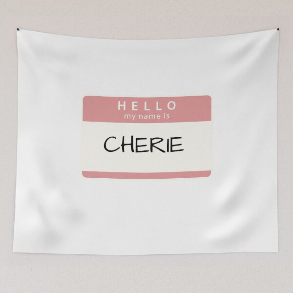 Item preview, Hello my name is Cherie designed and sold by melbournegirl.