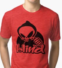 Blind skeleton. Tri-blend T-Shirt