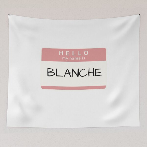 Item preview, Hello my name is Blanche designed and sold by melbournegirl.
