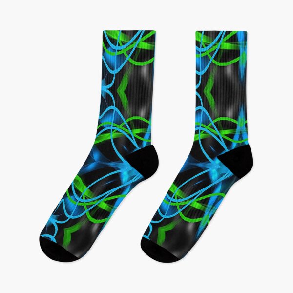 Item preview, Vibrant blue,green ,psychedelic  arte abstracto,abstract art design designed and sold by Adri Barnard.