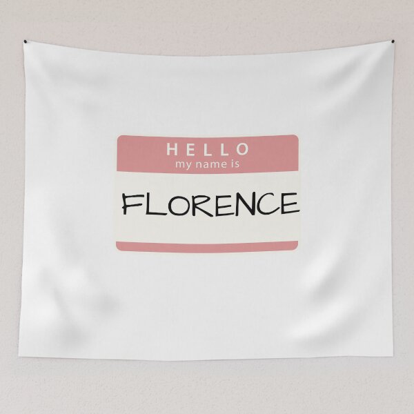 Item preview, Hello my name is Florence designed and sold by melbournegirl.