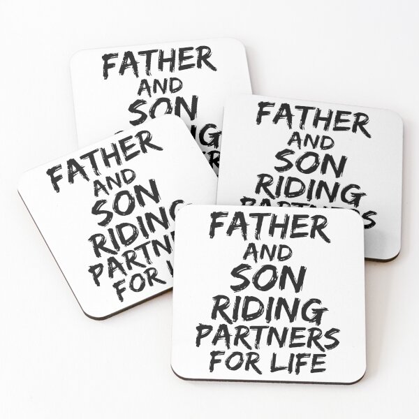Item preview, Cool Father and Son Riding Partners for Life Father's Day Gift designed and sold by TNDesignStudio.