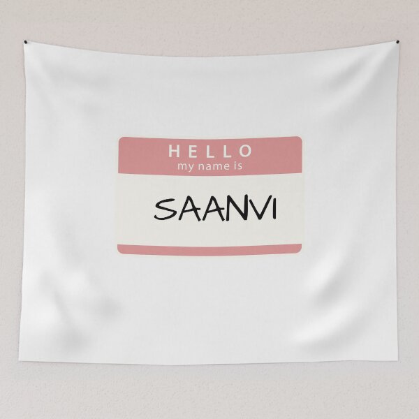 Item preview, Hello my name is Saanvi designed and sold by melbournegirl.