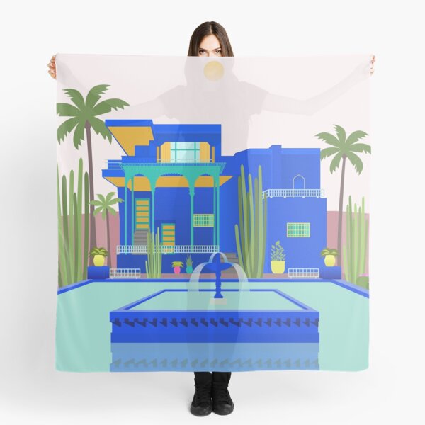 Jardin Majorelle Scarf