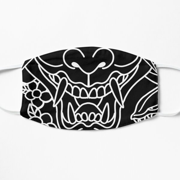 Majima Tattoo Linework Flat Mask