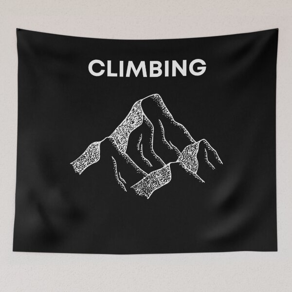 Aperçu de l'œuvre Escalade - Rock Climber créée et vendue par designitfun.