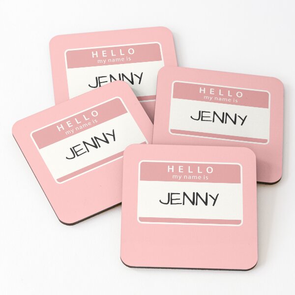 Item preview, Hello my name is Jenny designed and sold by melbournegirl.