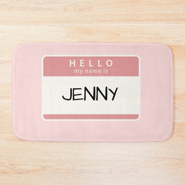 Item preview, Hello my name is Jenny designed and sold by melbournegirl.