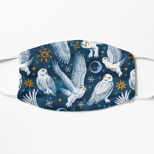 Snow owl Flat Mask