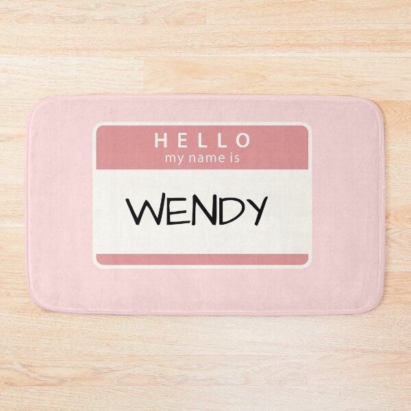 Item preview, Hello my name is Wendy designed and sold by melbournegirl.