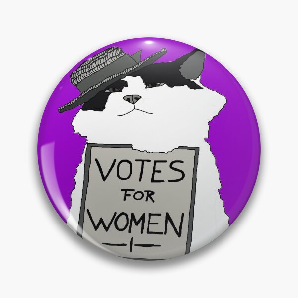 Item preview, Votes For Women Cat designed and sold by djalicat.