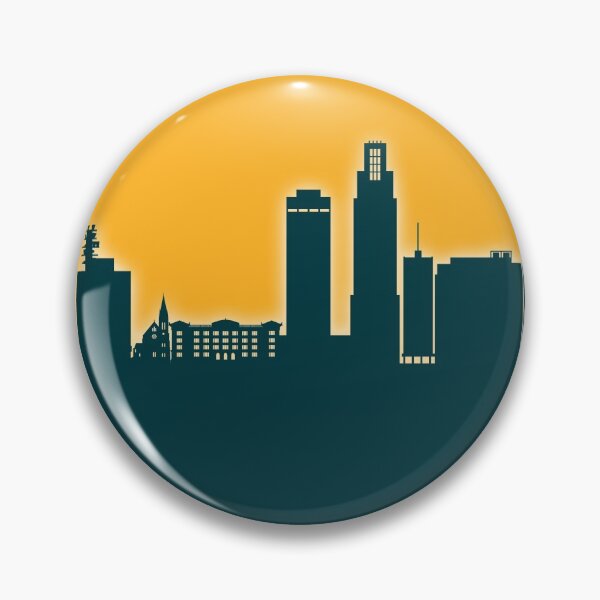 Artikelvorschau, Omaha Nebraska Skyline entworfen und verkauft von ArtPrints.
