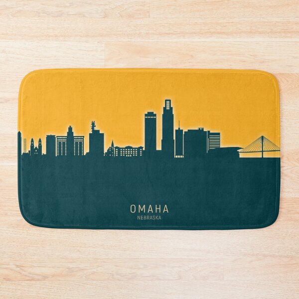 Item preview, Omaha Nebraska Skyline designed and sold by ArtPrints.
